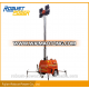 LED AC/DC hydraulic Mast Lighting Tower heavy duty lighting equipment fixture